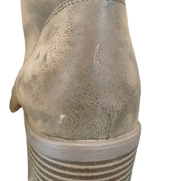 Universal Thread Lace-Up Medium Brown Dark Army Green Boots Size 7.5 - Picture 9 of 12